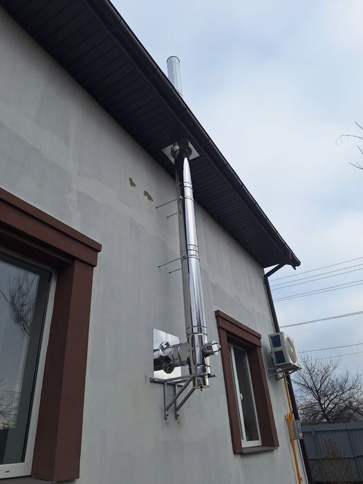 Димохід. Димоходи. Димоход.Камін.Труби з нержавійки.Комин