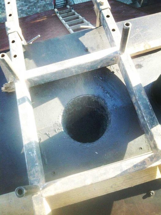 Frezowanie kominów-metodą diamentową,montaż systemów kominowych.