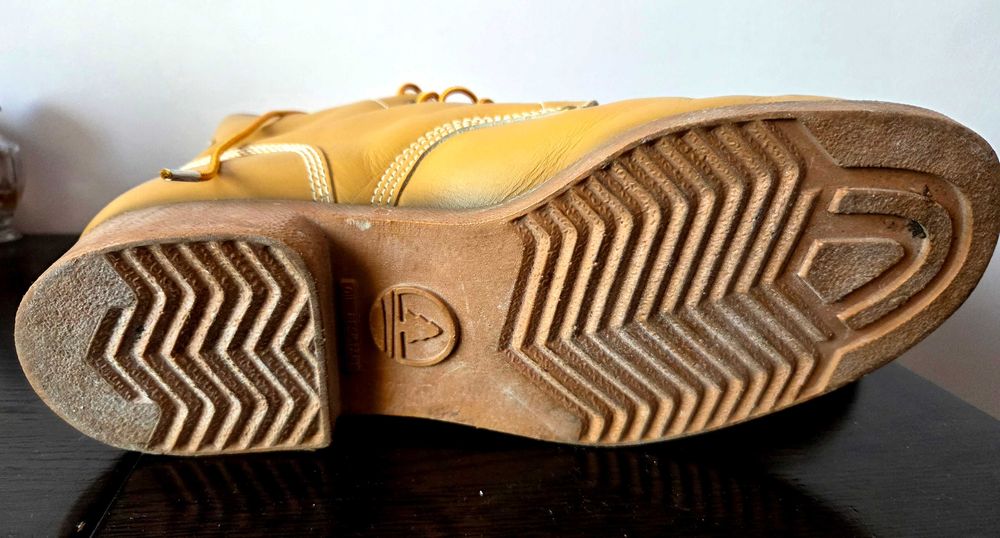 Buty wojskowe skórzane