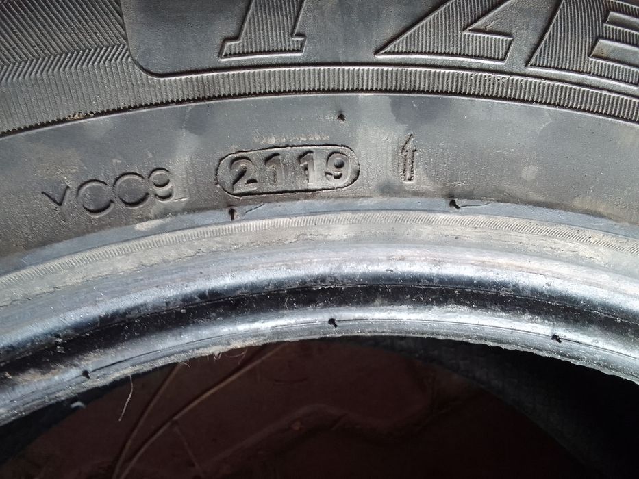1 Opona zimowa 215/55r16 KUMHO 7mm
