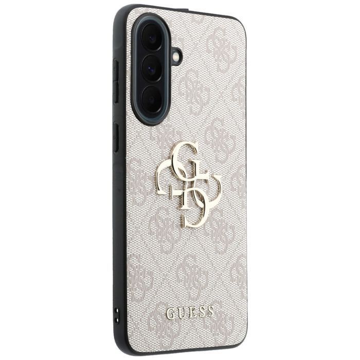 Guess nakładka HC PU 4G Big Logo do Samsung Galaxy A37 różowa