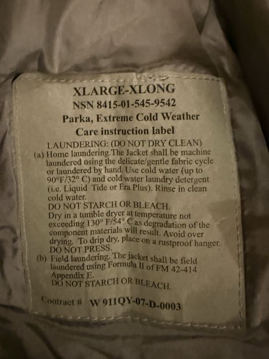 Парка Level 7 ECW Parka Primaloft  -  Small /Medium