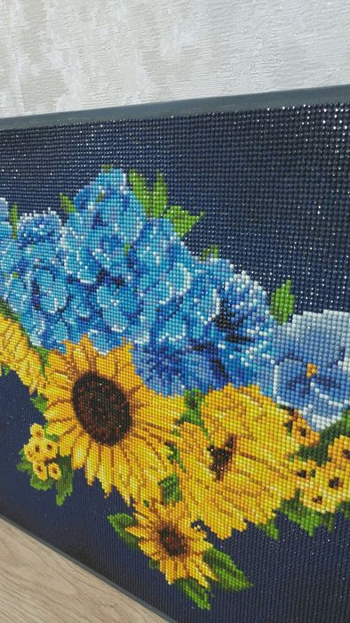 Картина стрази Україна 40×50