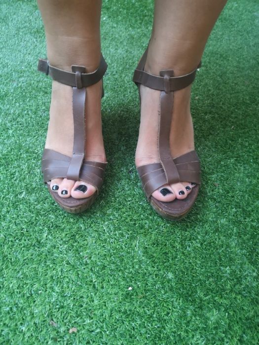 Sandálias Pull&Bear tamanho 37 (como novas)