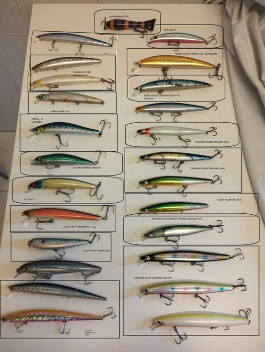 Amostras Spinning Corrico para Robalo Daiwa  Duo Silent Assassin