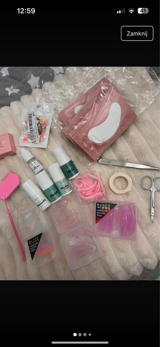 Zestaw do laminacji rzes brwi rarity