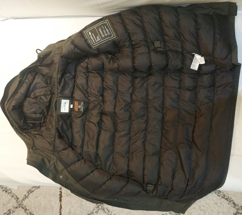 Зимова парка Lacoste (Оригінал) | Хакі | Розмір XL (56) - відсутній бігунок