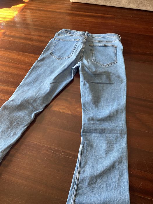 Calça de ganga Boca de sino