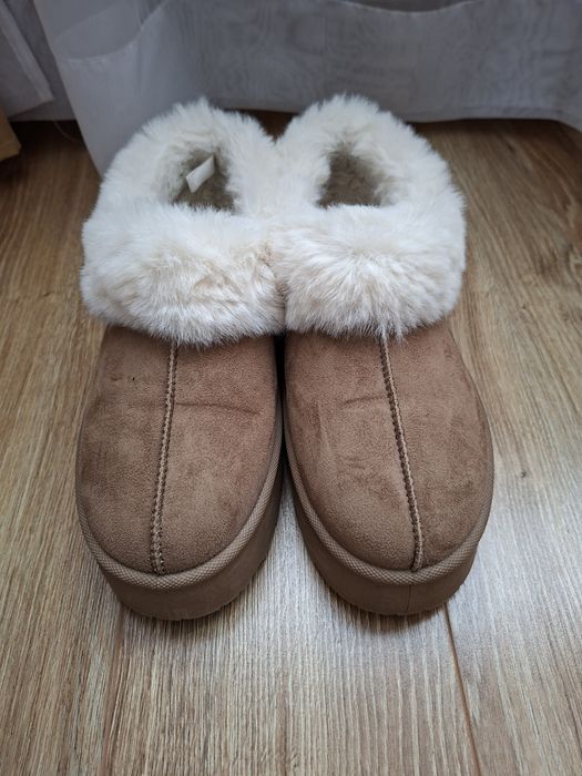 Zimowe botki buty z puszkiem 39