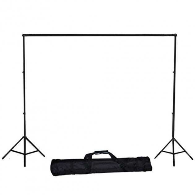 Комплект Білий Вініловий Фон 2.5Х3М.+ Кріплення для фону ворота 2.1Х3М