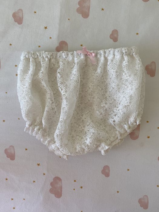 Vestido de cerimónia (batizado ou menina alianças) 18 m