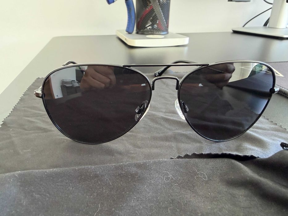 Óculos de Sol Hawkers Hawk Aviador Polarizados – Black Grey