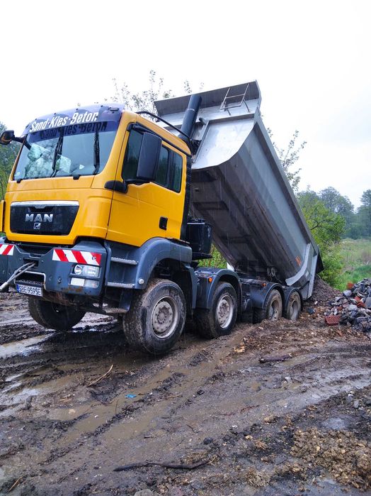 transport wywrotka wywóz gruzu ziemi 20 ton usługi transportowe
