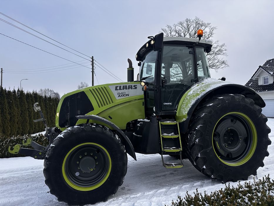 Claas Axion 840, 50km/h, gotowy do pracy, super stan