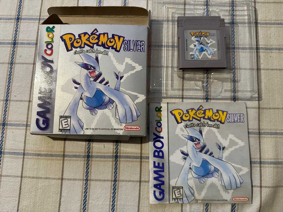 Vários Pokémon Game Boy Version Completos com caixa e manual
