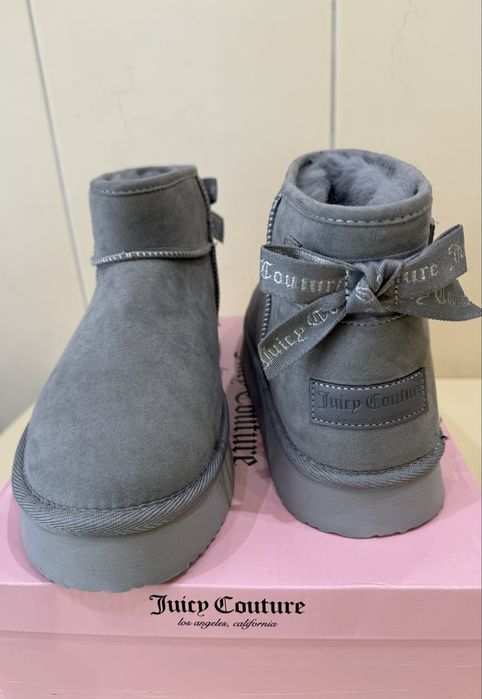 Угги UGG Уггі Juicy Couture Джусі кутюр оригінал Угги оригинал сірі