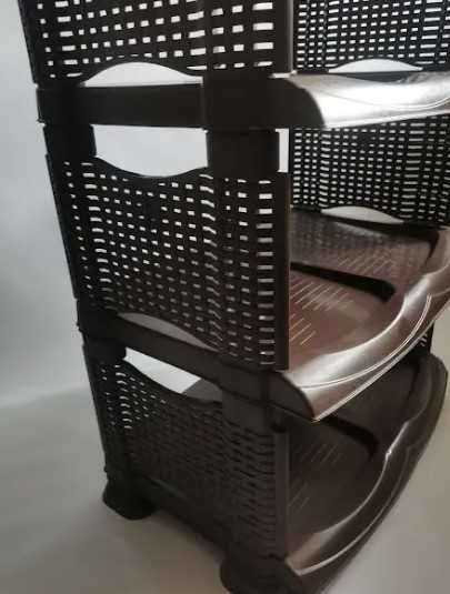 Етажерка Тумба Полка для обуви Стелаж Полиця для взуття пластикова