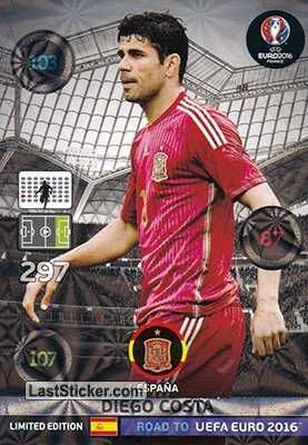 [NOVO] [Panini Road To Euro 2016 Adrenalyn XL] LE - Diego Costa