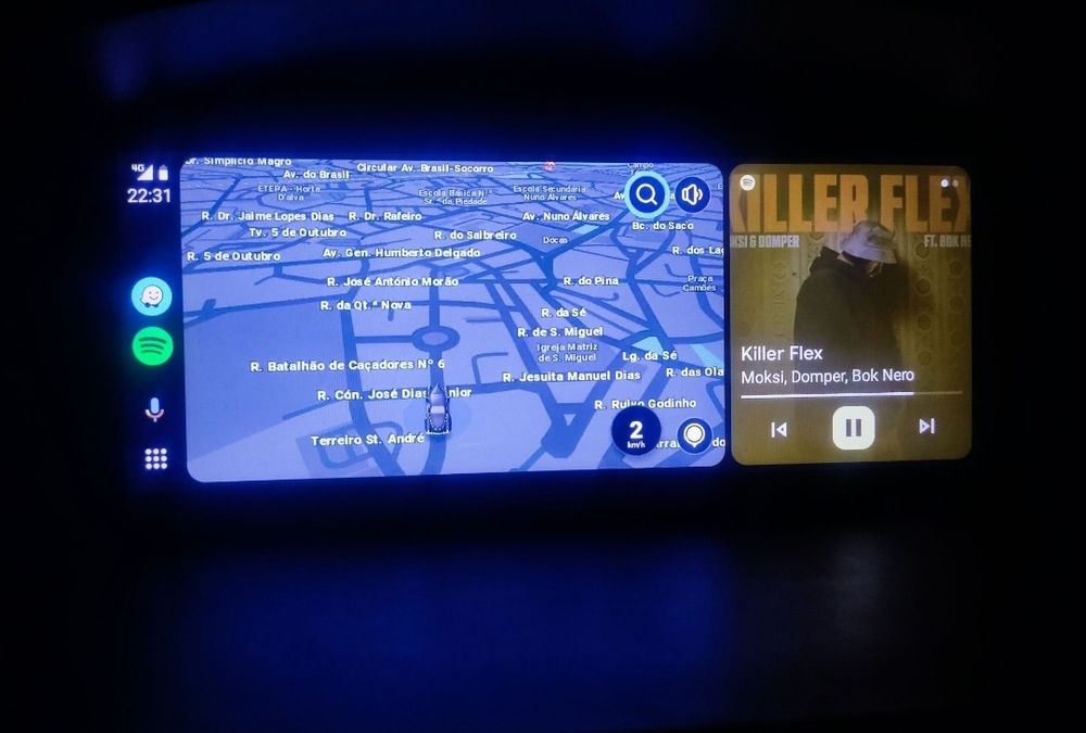 Radio android  novo BMW