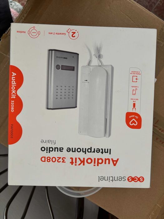 SCS Sentinel AudioKit 3208D domofon przewodowy 2-żyłowy