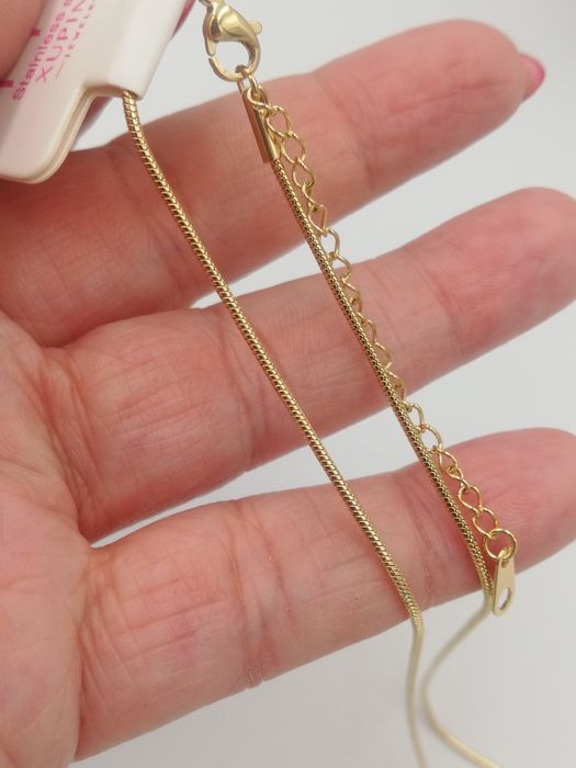 Celebrytka stal chirurgiczna Xuping czarne serduszko