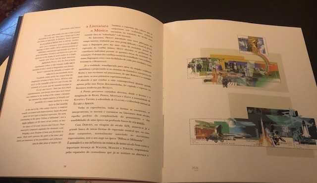 Livro de selos dos CTT, "O Século XX em Selos"