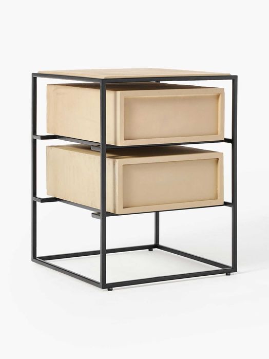 Szafka nocna z drewna mangowego Lyle (Westwing)