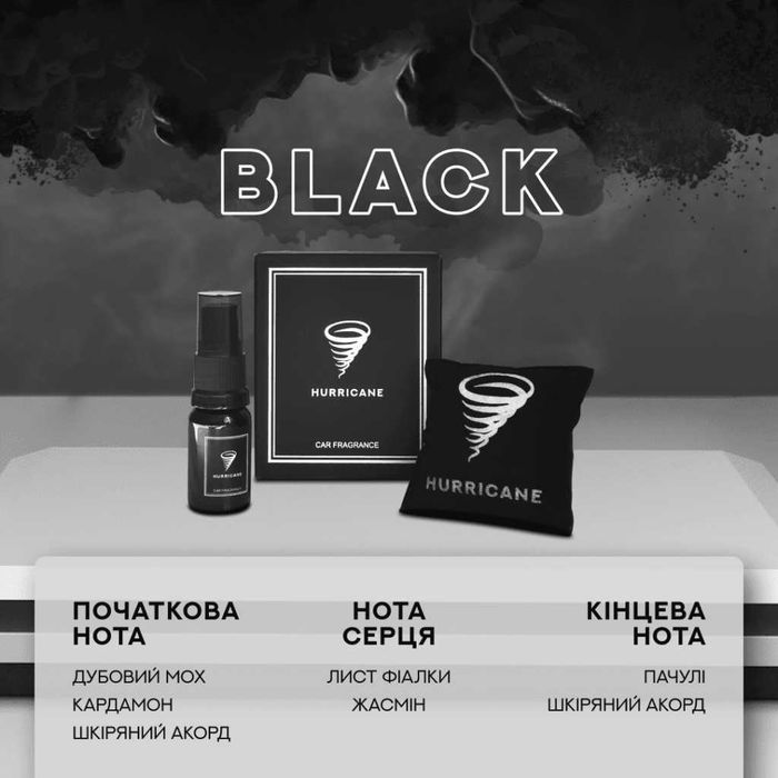 HURRICANE хурікан ароматизатор аромасаше в авто | ОРИГІНАЛ | ШВИДКА ВІДПРАВКА