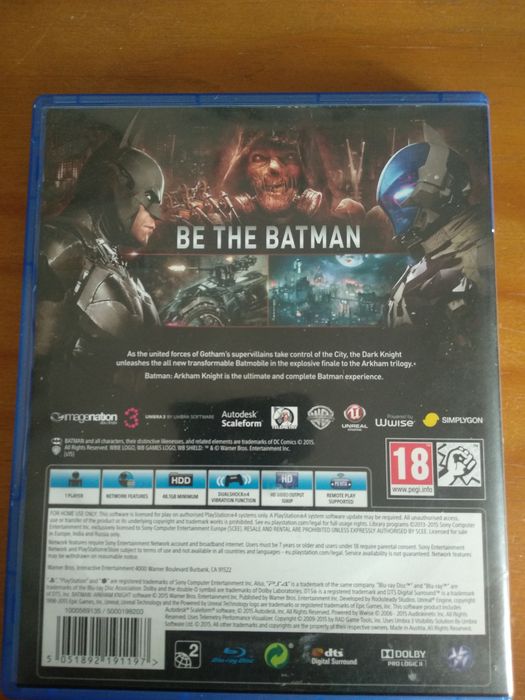 Batman Arkham Knight PS4