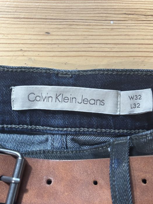 Calvin Klein Jeans Coated/waxed denim
