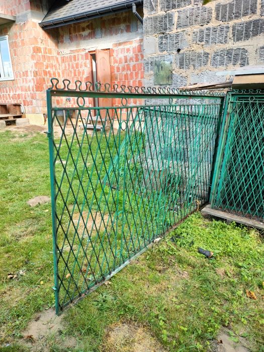 Ogrodzenie ponad 30mb panel stalowy, brama i furtka