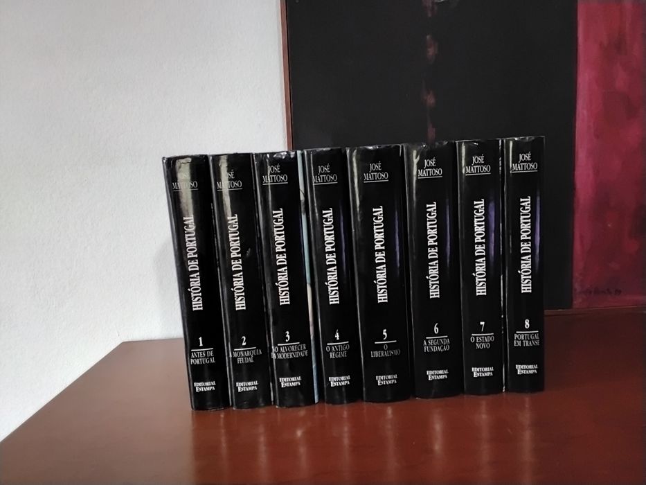 Colecção completa História de Portugal de José Mattoso 8 volumes