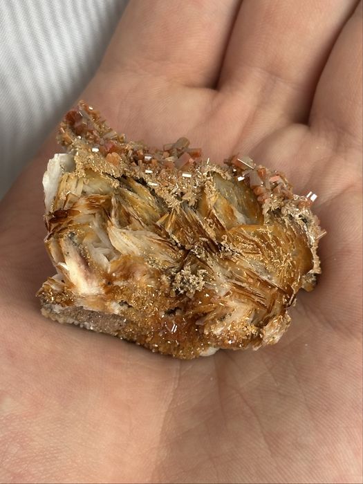 Wanadynit, baryt - Maroko