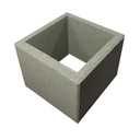 Gazony betonowe kwadratowe 40x40x30 cm