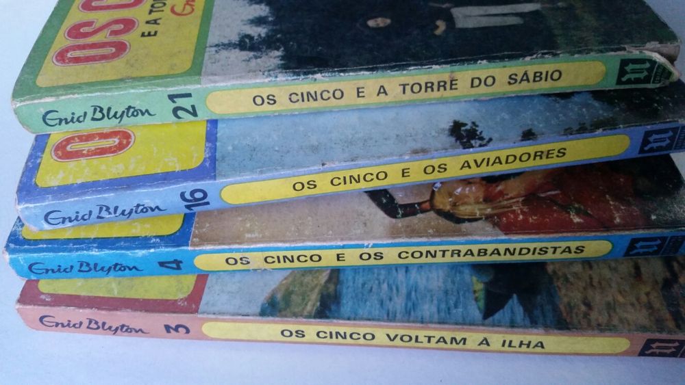 Livros Os cinco.