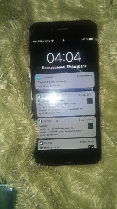 Iphone 6 б.у 64 гб 78 акб