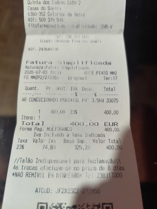 Ar Condicionado Portátil HTW