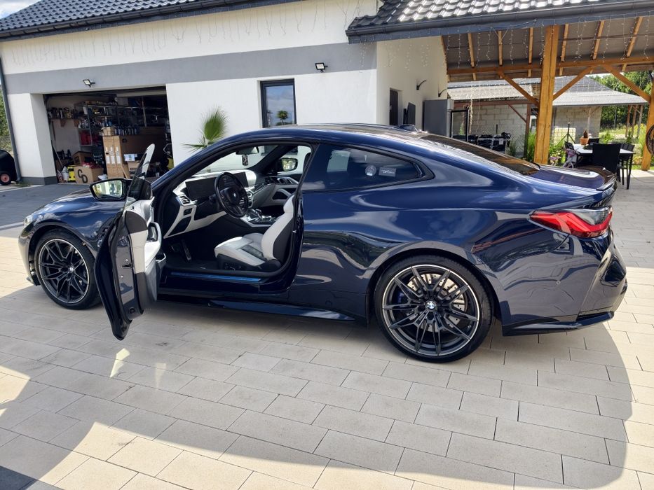 Bmw M4 competition xDrive 2024r. CESJA LEASINGU folia PPF przedłużona gwarancja 5lat lub 100tys km