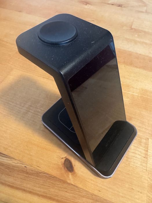 TECH PROTECT ładowarka biurkowa 3w1 3in1 15W qi usb-c