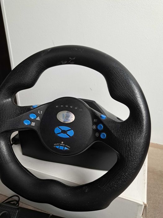 Ігрове кермо SVEN SW-780 PS1/PS2 з педалями (б/в), робоче