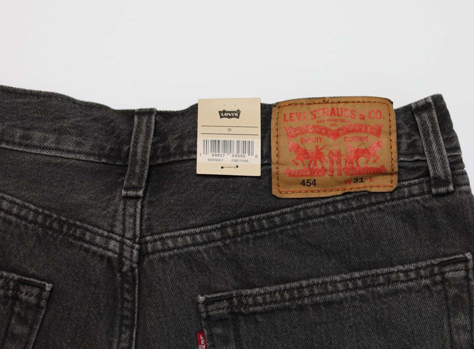 Джинсові шорти Levi's 454 relaxed fit Overnight Bag вільній крій