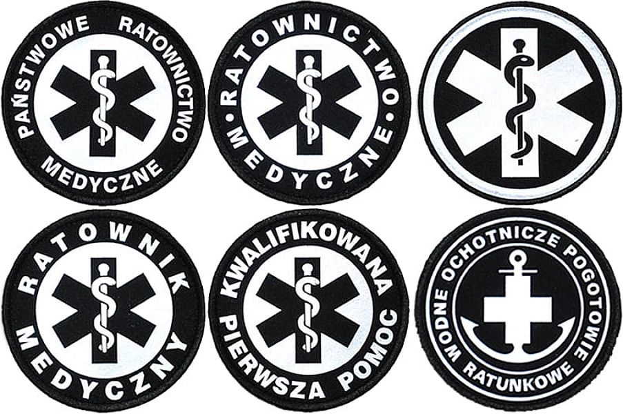 Komplet ratowniczy taktyczny (koszula + spodnie) PRM FLUO letni