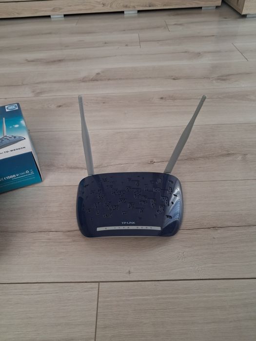 Router modem TP-Link TD-W8960N ADSL2+ WiFi 300 Mb/s | Komplet + pudełk