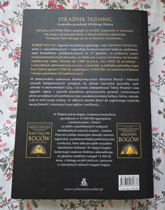 Strażnik tajemnic W. 2026 ROBERT BAUVAL, GRAHAM HANCOCK