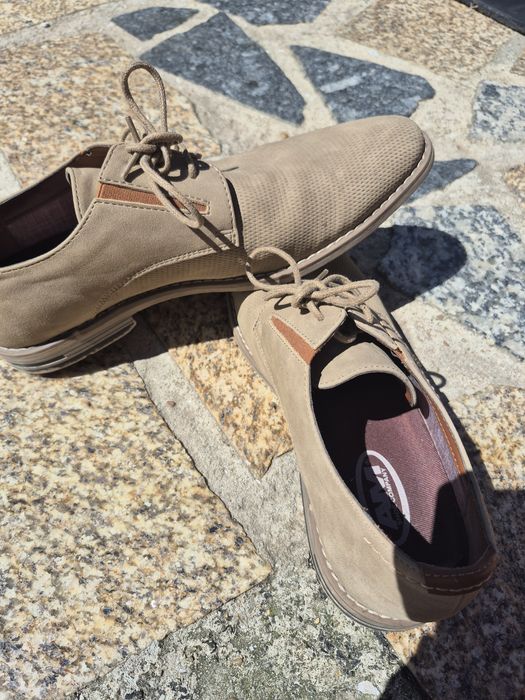 Sapatos homen bege
