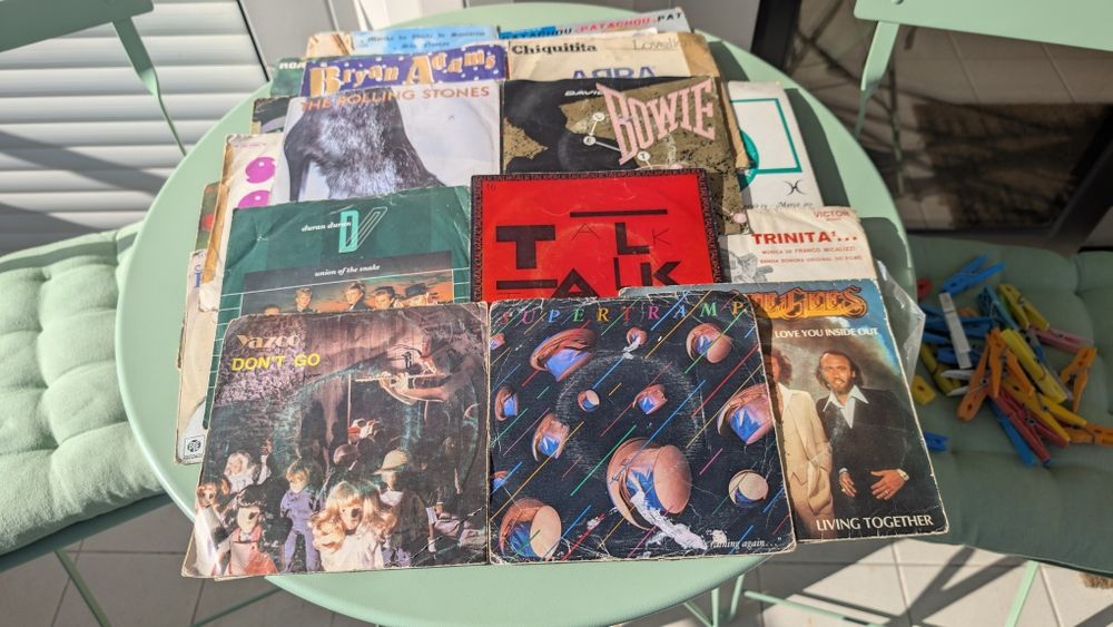 Lote de discos  7" (singles)