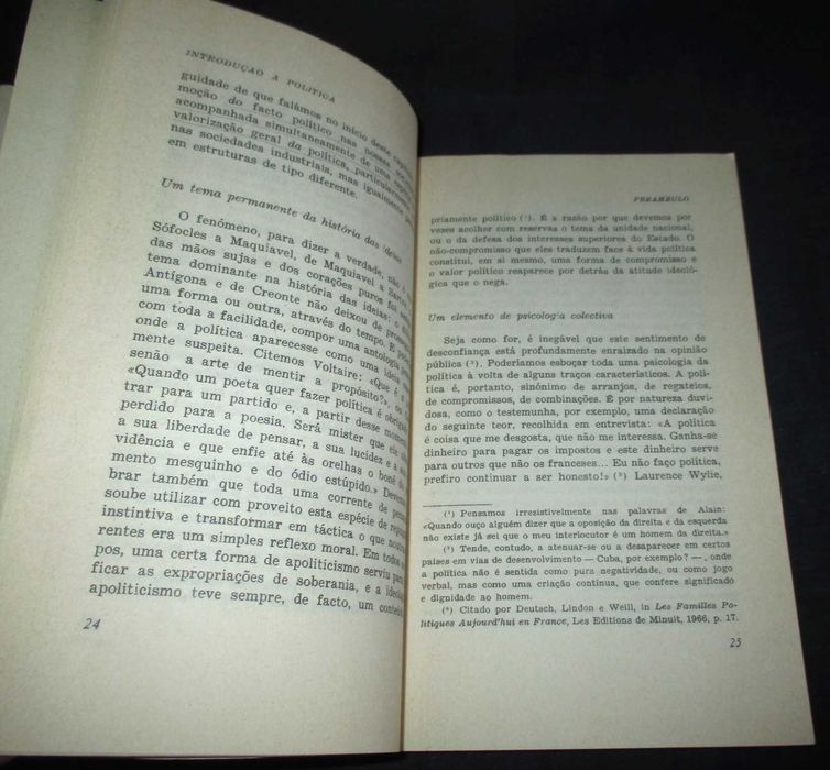 Livro Introdução à Política Jean-Pierre Lassale