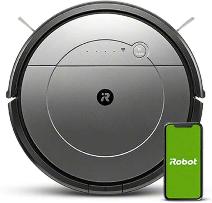 iRobot Robot aspirador e esfrega-chão Roomba Combo ligado ao WiFi com diferentes modo de limpeza