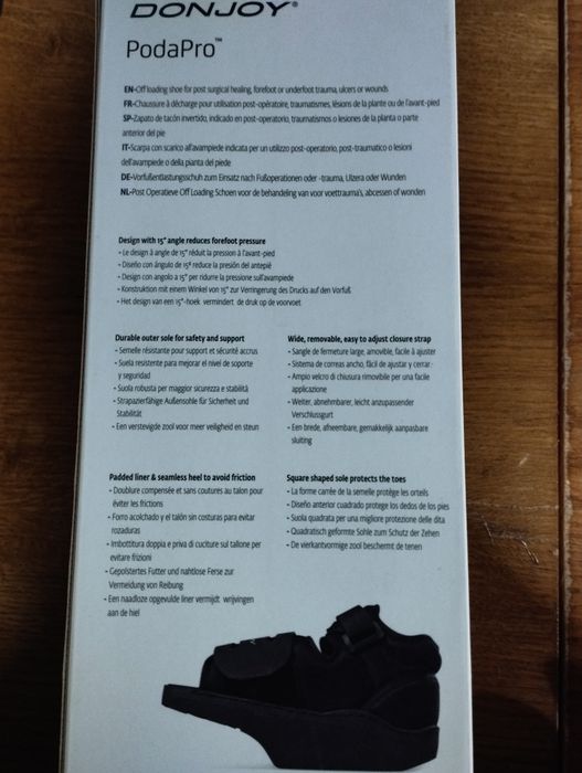 Sapato pós operatório Baruk