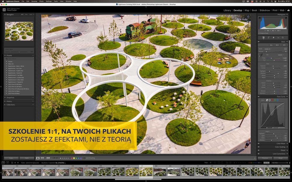Szkolenie warsztaty indywidualne 1:1 Adobe Lightroom, Photoshop Kraków